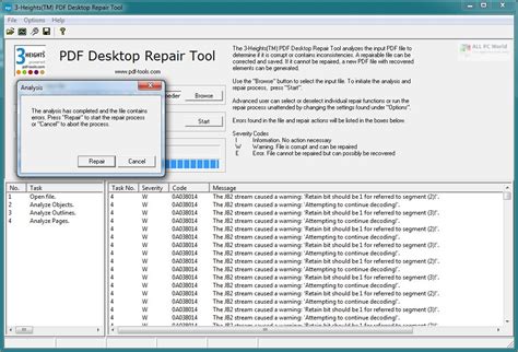 3-Heights PDF Desktop Repair Tool 6.5.2.9 With Crack 
